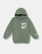 United Colors of Benetton Детски памучен суичър