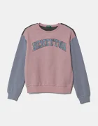 United Colors of Benetton Детски памучен суичър