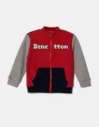 United Colors of Benetton Детски памучен суичър
