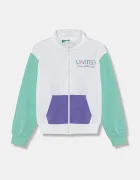 United Colors of Benetton Детски памучен суичър