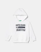 United Colors of Benetton Детски памучен суичър