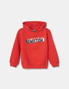 United Colors of Benetton Детски памучен суичър