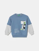 United Colors of Benetton Детски памучен суичър