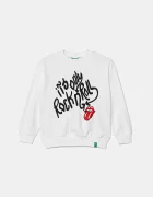 United Colors of Benetton Детски памучен суичър