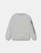 United Colors of Benetton Детски памучен суичър