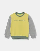 United Colors of Benetton Детски памучен суичър