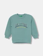 United Colors of Benetton Детски памучен суичър