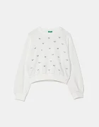 United Colors of Benetton Детски памучен суичър