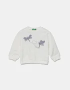 United Colors of Benetton Детски памучен суичър