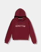 United Colors of Benetton Детски памучен суичър