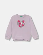 United Colors of Benetton Детски памучен суичър