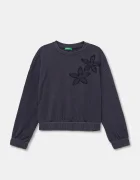 United Colors of Benetton Детски памучен суичър
