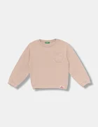 United Colors of Benetton Детски памучен суичър