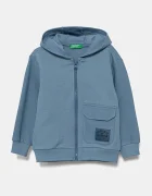 United Colors of Benetton Детски памучен суичър