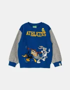 United Colors of Benetton Детски памучен суичър x Looney Tunes