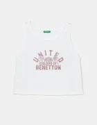 United Colors of Benetton Детски памучен топ