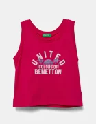 United Colors of Benetton Детски памучен топ