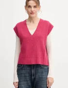 United Colors of Benetton Елек с вълна в розово 126WD4033