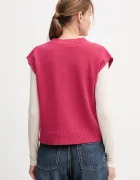 United Colors of Benetton Елек с вълна в розово 126WD4033