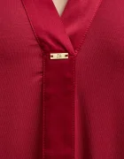 United Colors of Benetton Горнище на пижама в бордо 3ZEW3M007