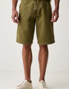 United Colors of Benetton къс панталон мъжки от памук зелен 4FHKU901H