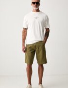 United Colors of Benetton къс панталон мъжки от памук зелен 4FHKU901H