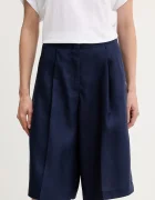 United Colors of Benetton Къс панталон с лен