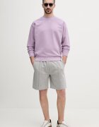 United Colors of Benetton Къс панталон тип анцуг мъжки от памук сив 342ZU900X