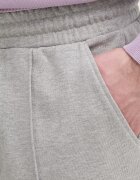 United Colors of Benetton Къс панталон тип анцуг мъжки от памук сив 342ZU900X