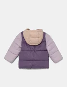 United Colors of Benetton късо яке за деца виолетово 2NQRGN03V