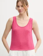 United Colors of Benetton Ленен топ