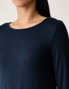 United Colors of Benetton нощница дамска с вискоза синя 3Z123C01J