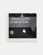 United Colors of Benetton Одеяло 170 x 170 cm в черно 6FK82801W