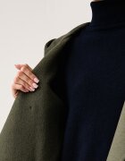 United Colors of Benetton палто дамско с вълна зелено 28F7DN0AL