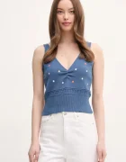 United Colors of Benetton Памучен топ
