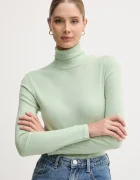 United Colors of Benetton Памучна блуза с дълги ръкави