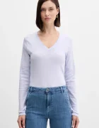 United Colors of Benetton Памучна блуза с дълги ръкави