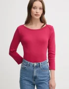 United Colors of Benetton Памучна блуза с дълги ръкави