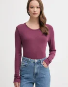 United Colors of Benetton Памучна блуза с дълги ръкави