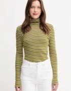 United Colors of Benetton Памучна блуза с дълги ръкави