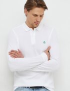 United Colors of Benetton Памучна блуза с дълги ръкави