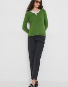 United Colors of Benetton Памучна блуза с дълги ръкави в лилаво 3GA2E16G0
