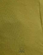 United Colors of Benetton Памучна тениска дамска в розово 3GA2E4230