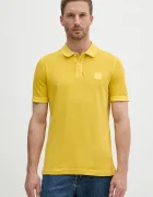 United Colors of Benetton Памучна тениска с яка