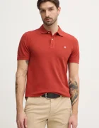 United Colors of Benetton Памучна тениска с яка