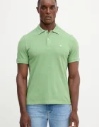 United Colors of Benetton Памучна тениска с яка