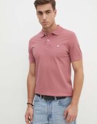 United Colors of Benetton Памучна тениска с яка