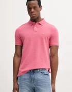 United Colors of Benetton Памучна тениска с яка