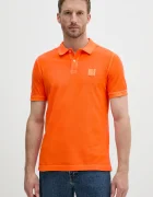United Colors of Benetton Памучна тениска с яка