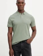 United Colors of Benetton Памучна тениска с яка
